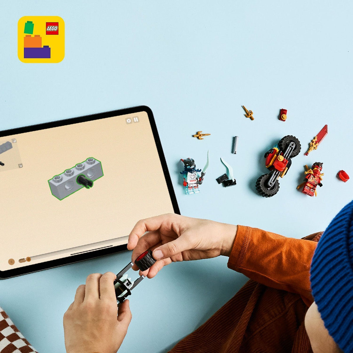 LEGO NINJAGO 71838 Kain vauhdikas moottoripyöräkisa – kuva 16