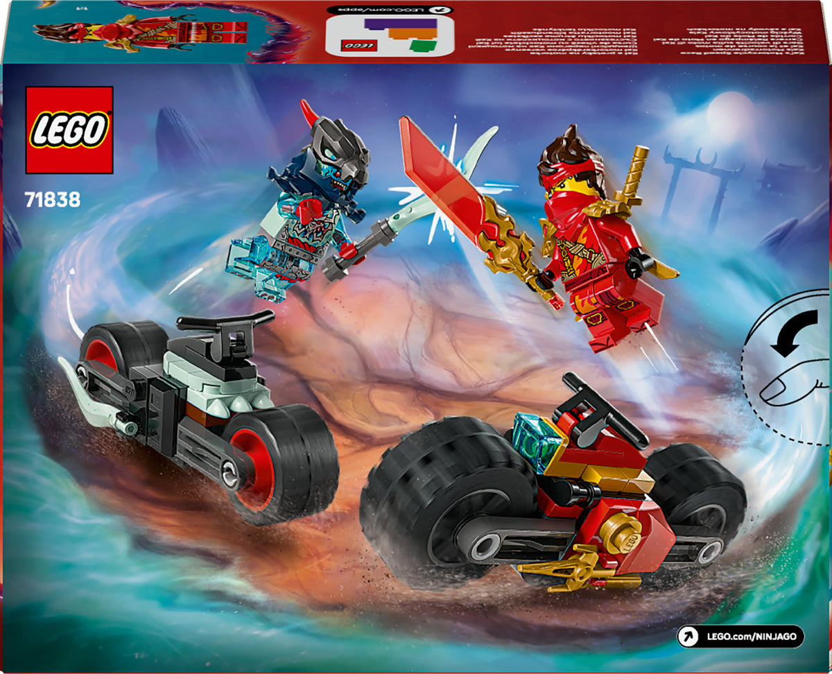 LEGO NINJAGO 71838 Kain vauhdikas moottoripyöräkisa – kuva 4