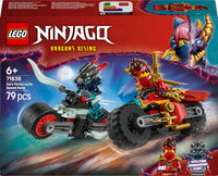 LEGO NINJAGO 71838 Kain vauhdikas moottoripyöräkisa