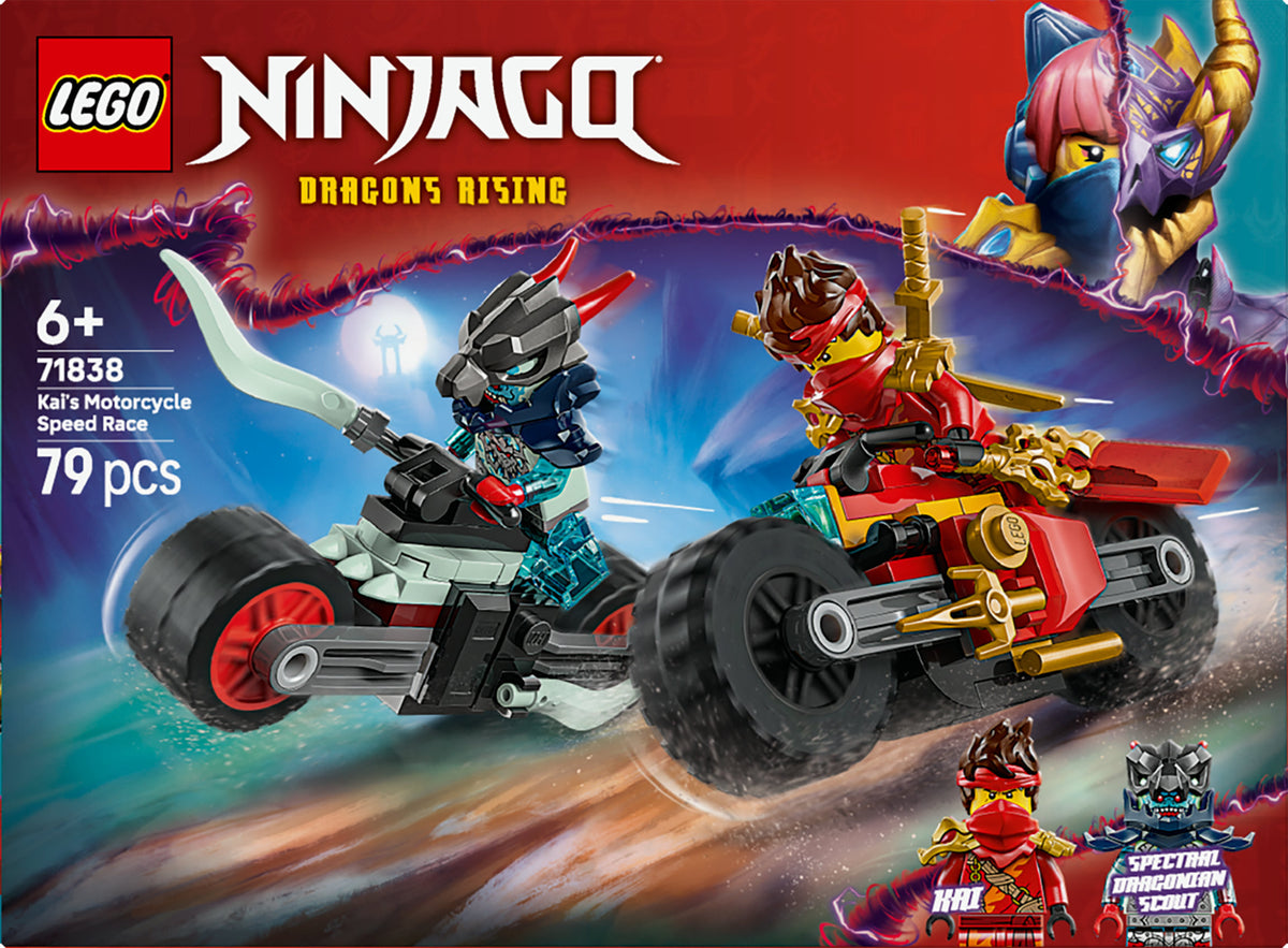 LEGO NINJAGO 71838 Kain vauhdikas moottoripyöräkisa – kuva 7