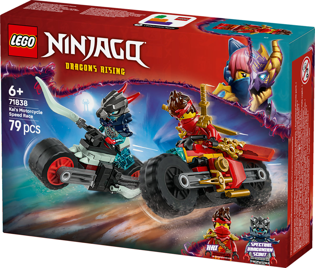 LEGO NINJAGO 71838 Kain vauhdikas moottoripyöräkisa – kuva 6