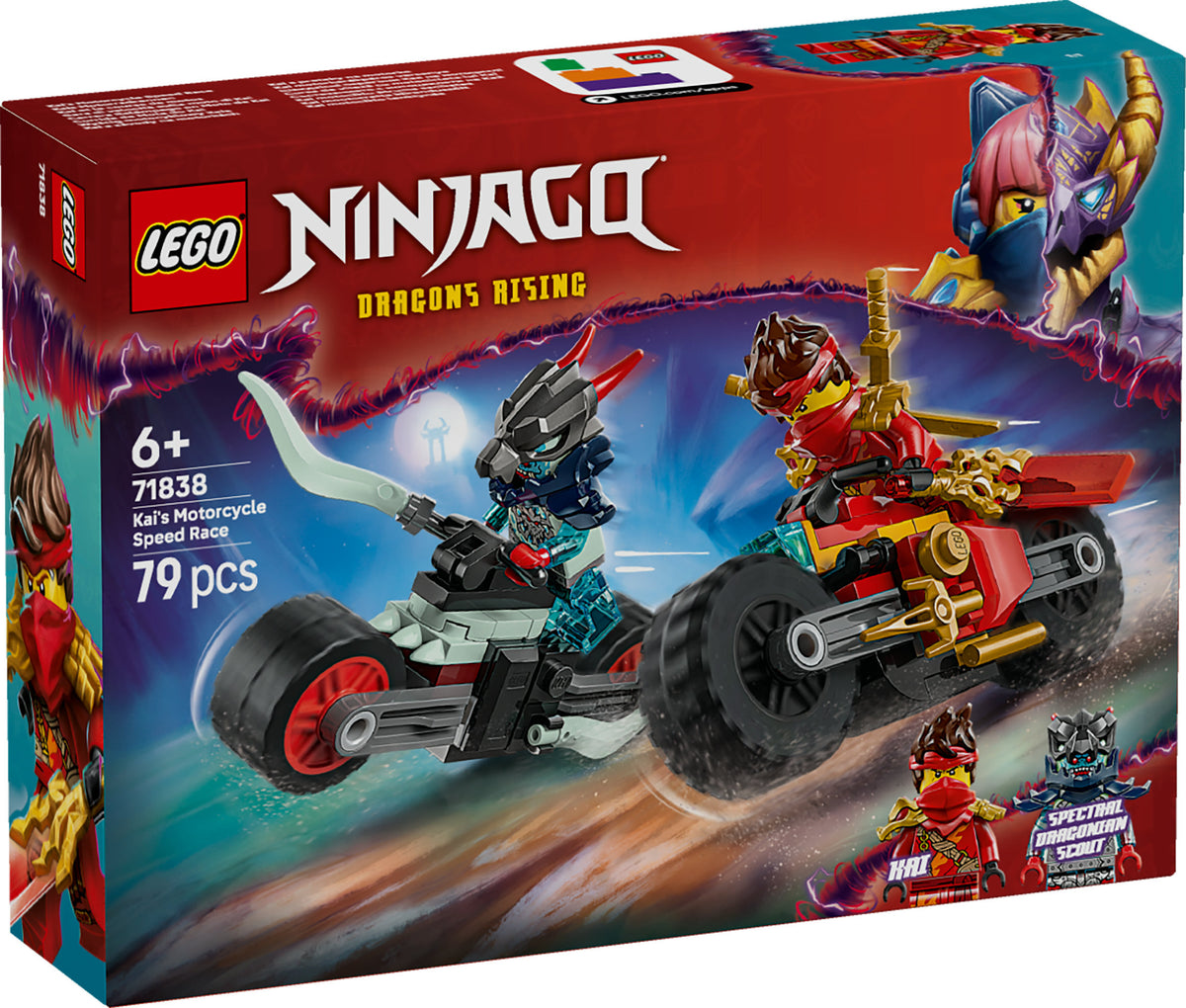 LEGO NINJAGO 71838 Kain vauhdikas moottoripyöräkisa – kuva 5