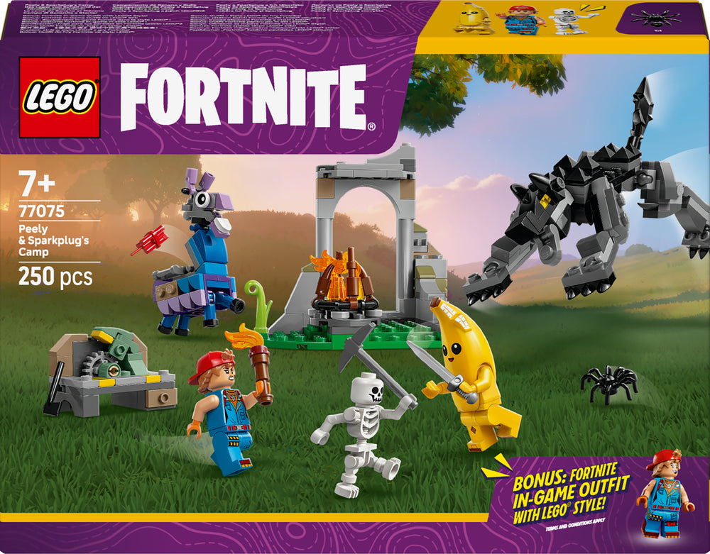 LEGO Fortnite 77075 Peelyn ja Sparkplugin seikkailu