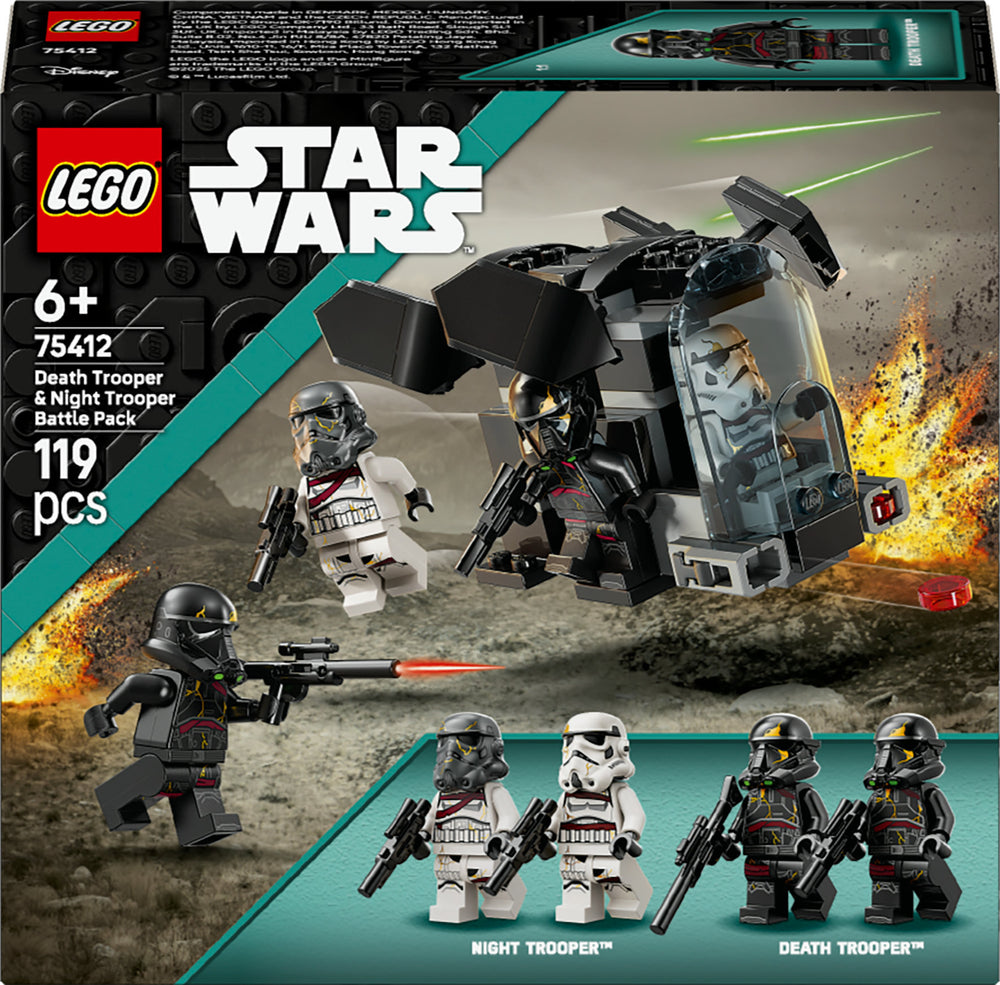 LEGO Star Wars 75412 Kuolonsotilaan ja yön iskusotilaan taistelupakkaus