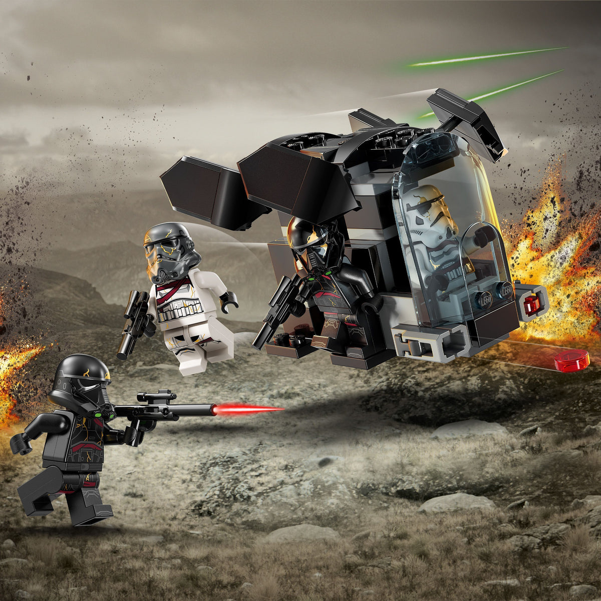 LEGO Star Wars 75412 Kuolonsotilaan ja yön iskusotilaan taistelupakkaus – kuva 3