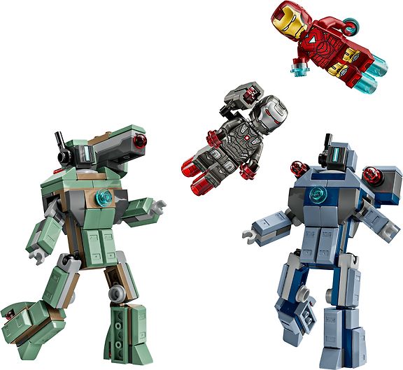 LEGO Marvel 76320 – Iron Man ja Sotakone vastaan Hammer-dronet – kuva 2