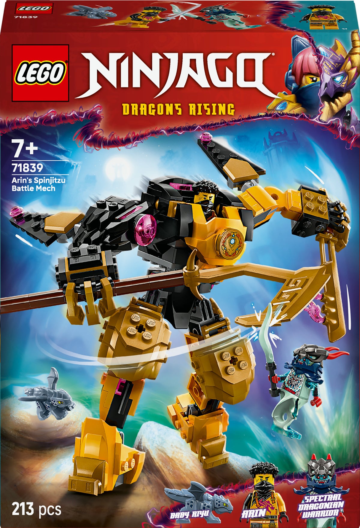 LEGO NINJAGO 71839 Arinin spinjitzu-taistelurobotti