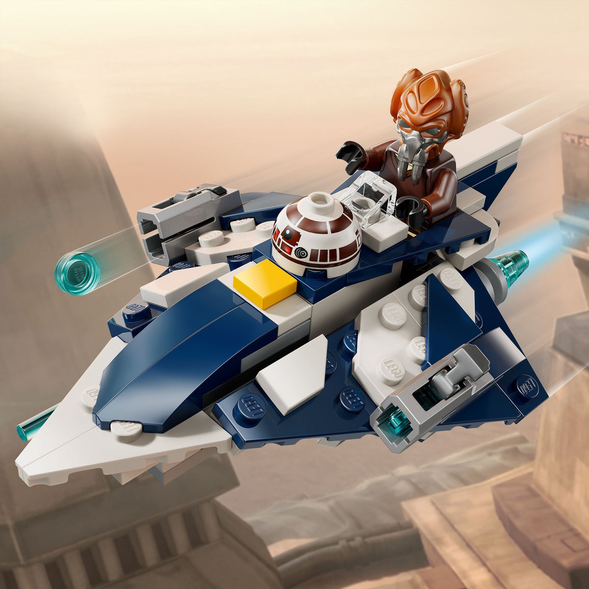 LEGO Star Wars 75400 Plo Koonin Jedi Starfighter ‑mikrohävittäjä – kuva 6