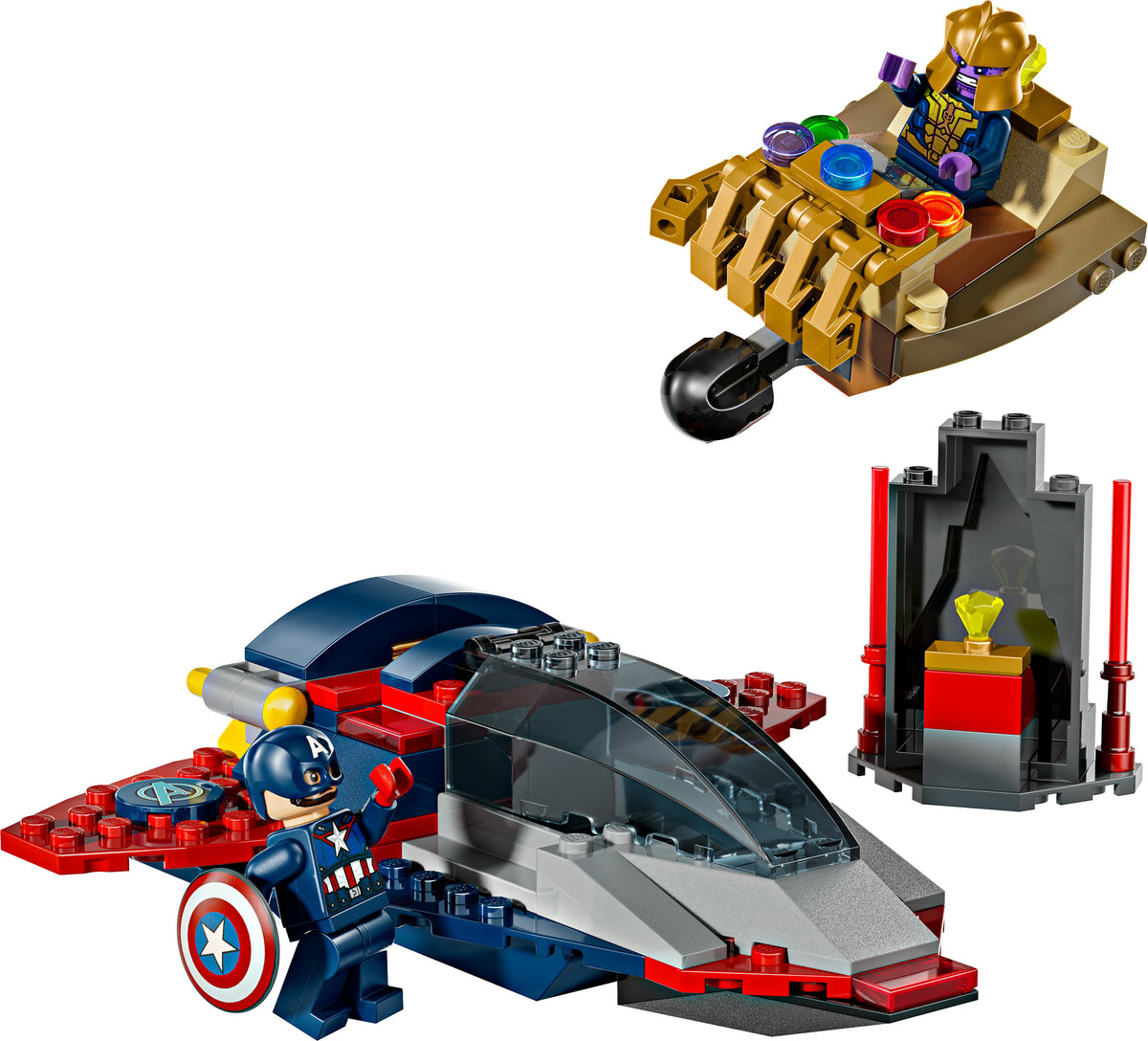 LEGO Marvel 76319 - Captain America vastaan Thanos – kuva 2