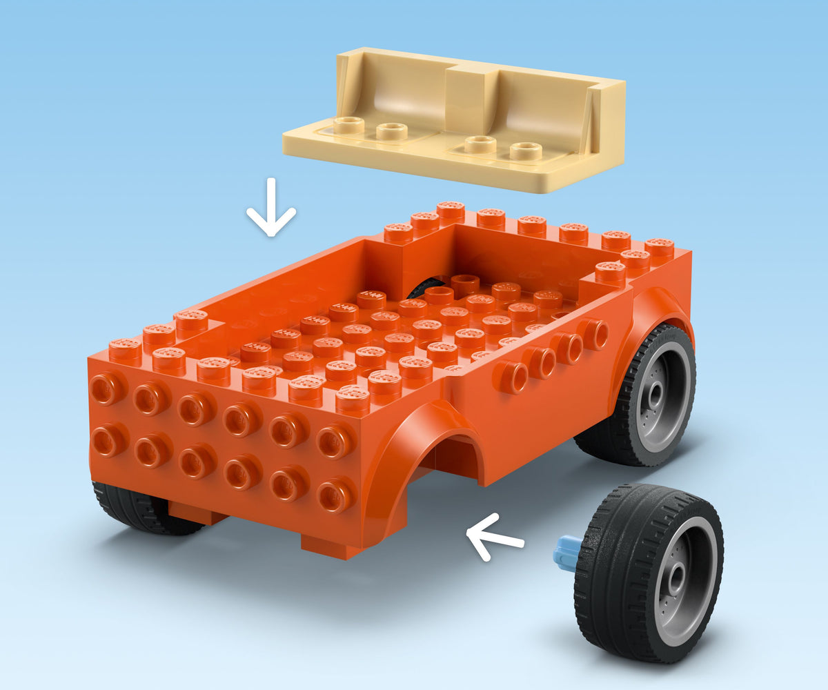 LEGO Bluey 11202 Blueyn perheen autoretki rannalle – kuva 3