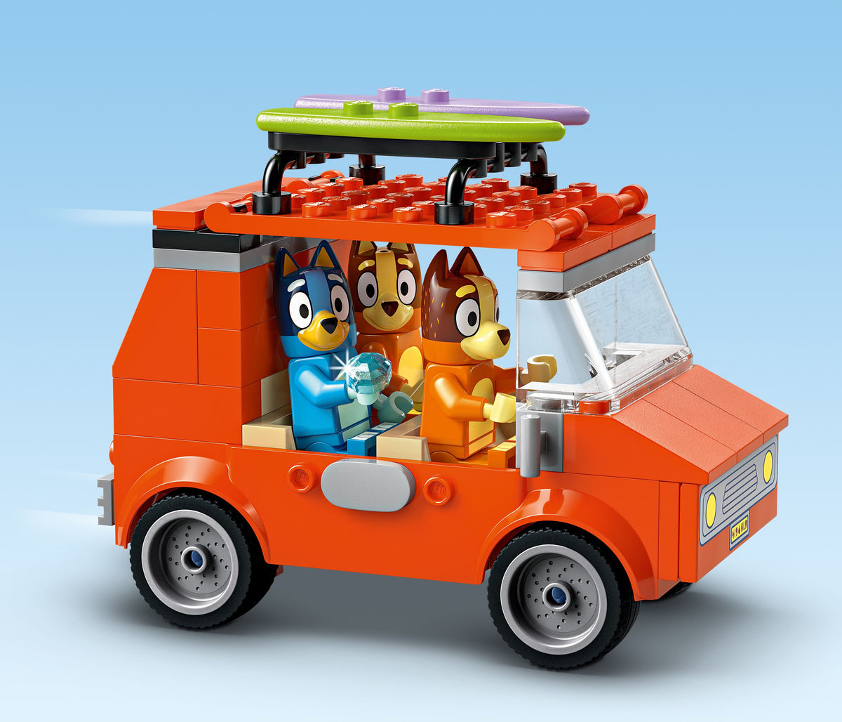 LEGO Bluey 11202 Blueyn perheen autoretki rannalle – kuva 5
