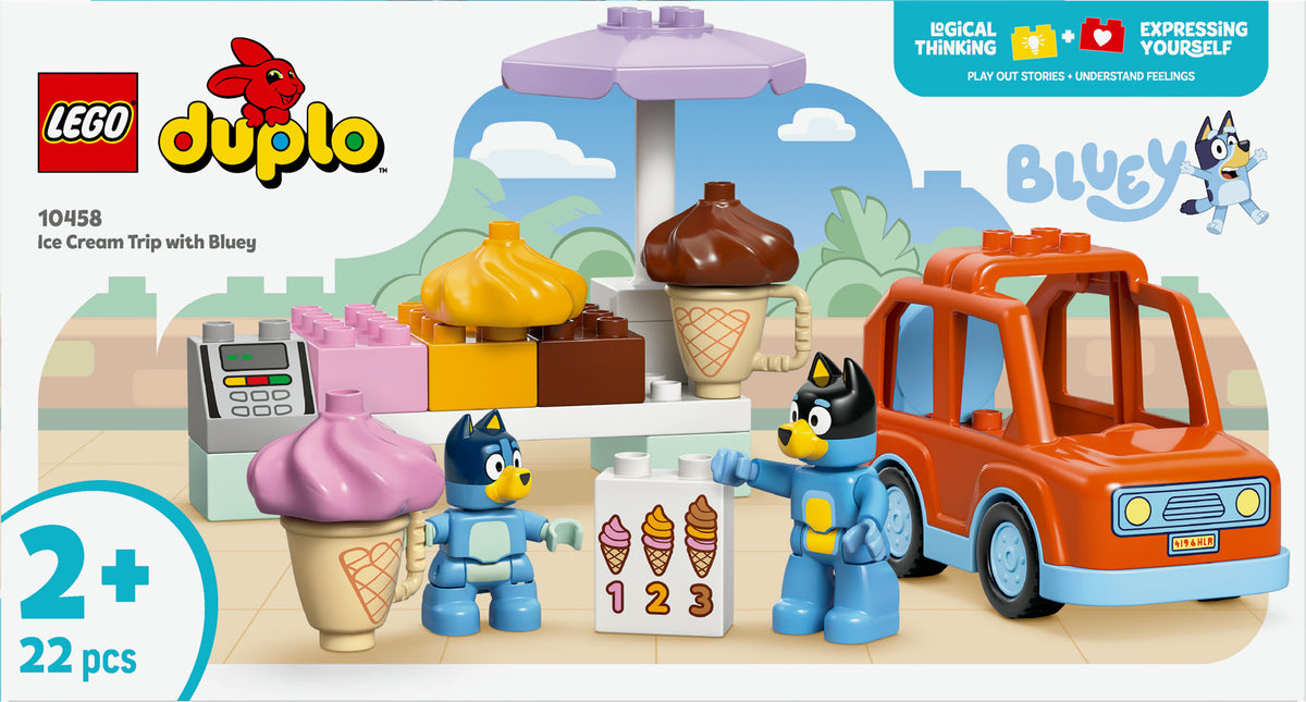 DUPLO Bluey 10458 Jäätelöretki Blueyn kanssa – kuva 7