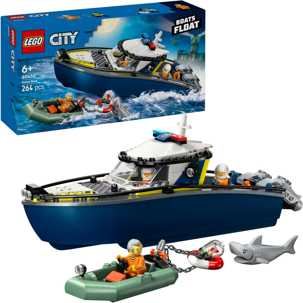 LEGO City 60456 Takaa-ajo poliisiveneellä – kuva 2