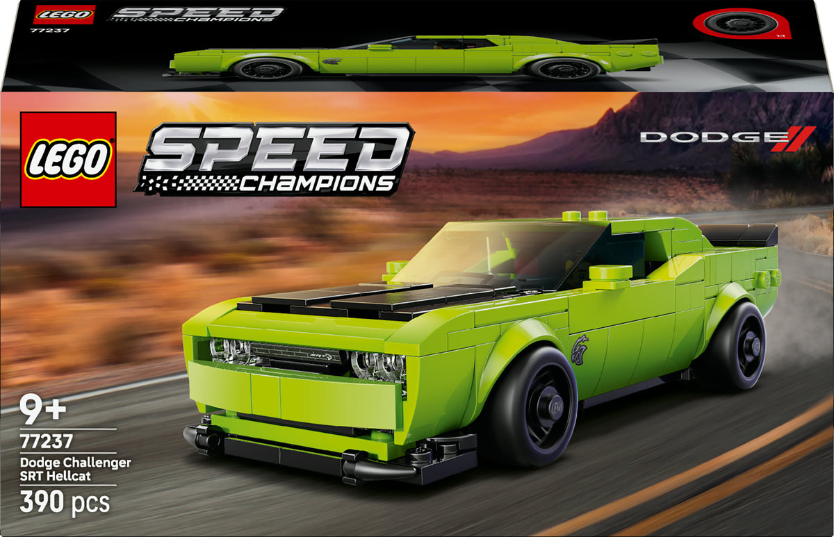 LEGO Speed Champions 77237 - Dodge Challenger SRT Hellcat urheiluauto 1