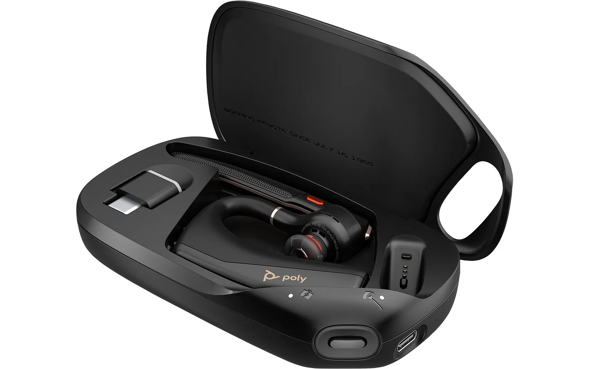 Poly Voyager Legend 50-M Headset UC Bluetooth-kuuloke + latauskotelo (AJ8V4AA)