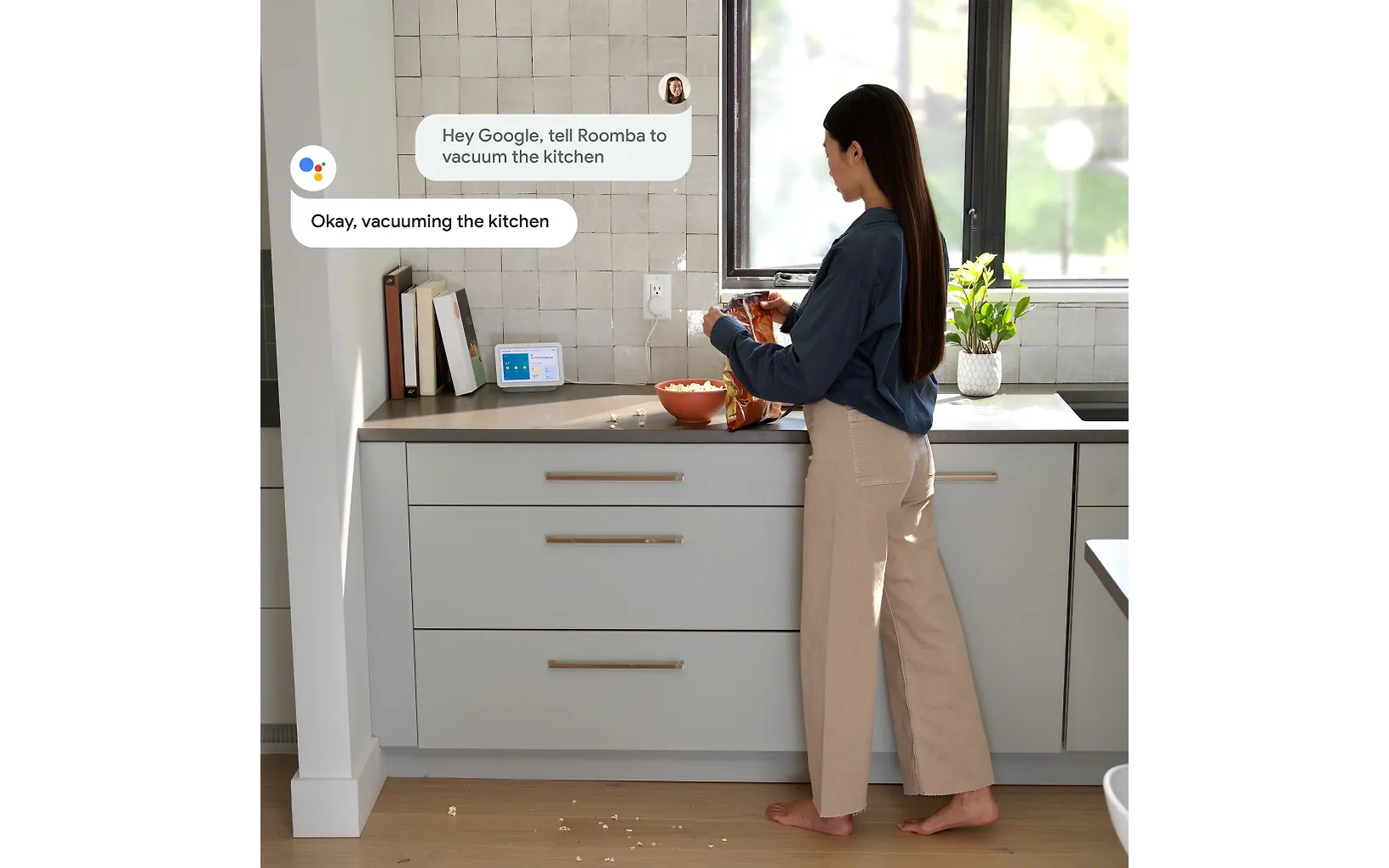 iRobot Roomba 105 Combo robotti-imuri, valkoinen
