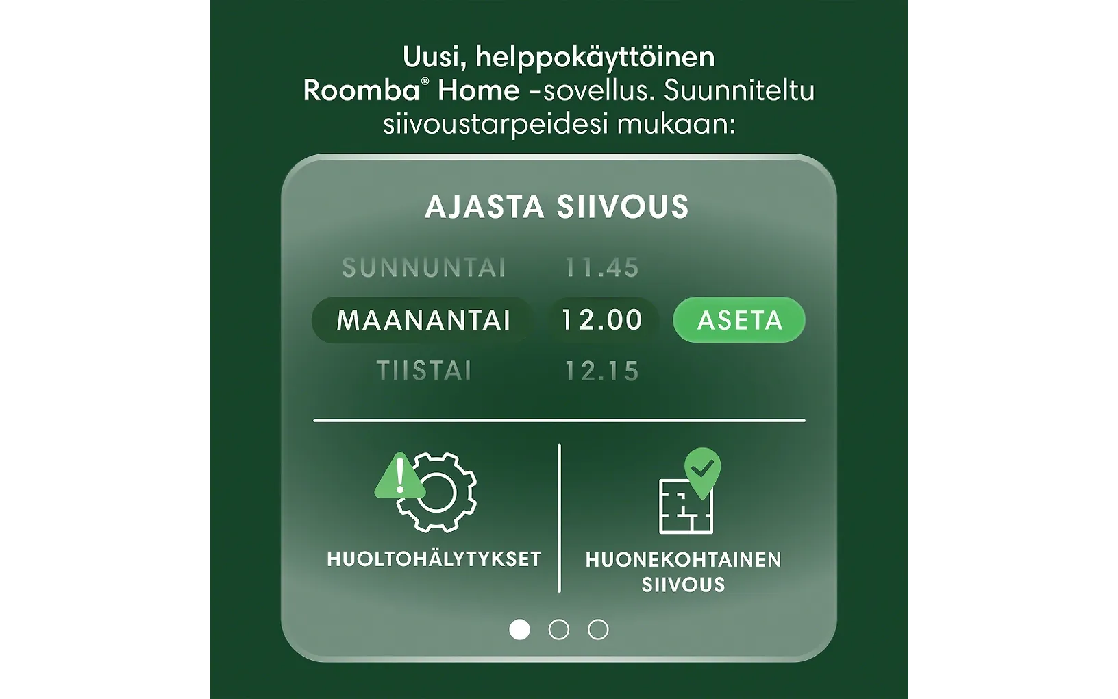 iRobot Roomba 105 Combo robotti-imuri, valkoinen