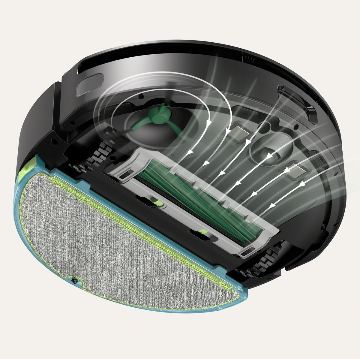 iRobot Roomba 205 Combo robotti-imuri, musta