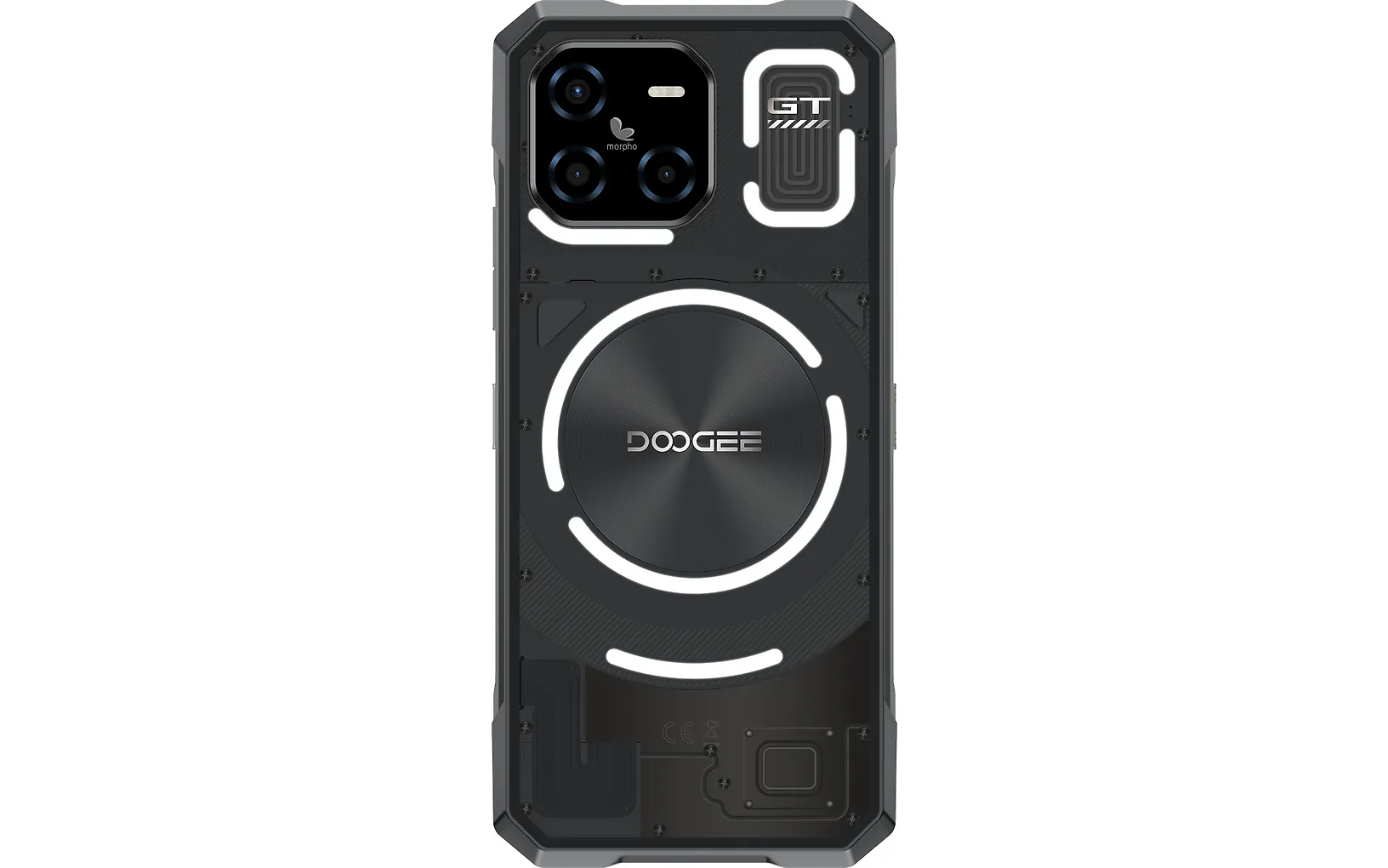 DOOGEE Blade GT puhelin, 256/12 Gt, musta