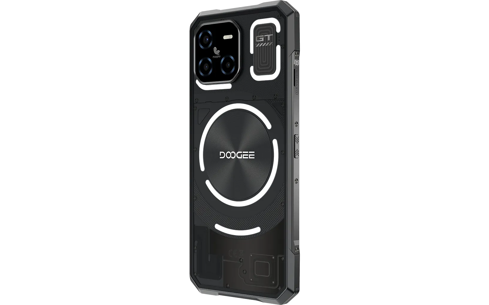 DOOGEE Blade GT puhelin, 256/12 Gt, musta