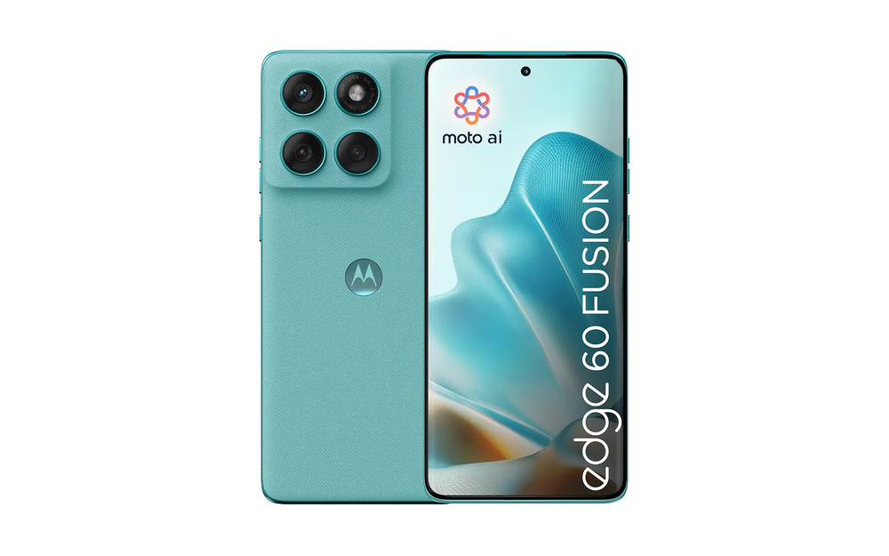 Motorola Edge 60 Fusion 5G puhelin, 256/8 Gt, Amazonite