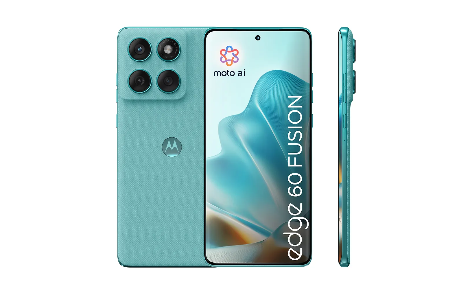 Motorola Edge 60 Fusion 5G puhelin, 256/8 Gt, Amazonite