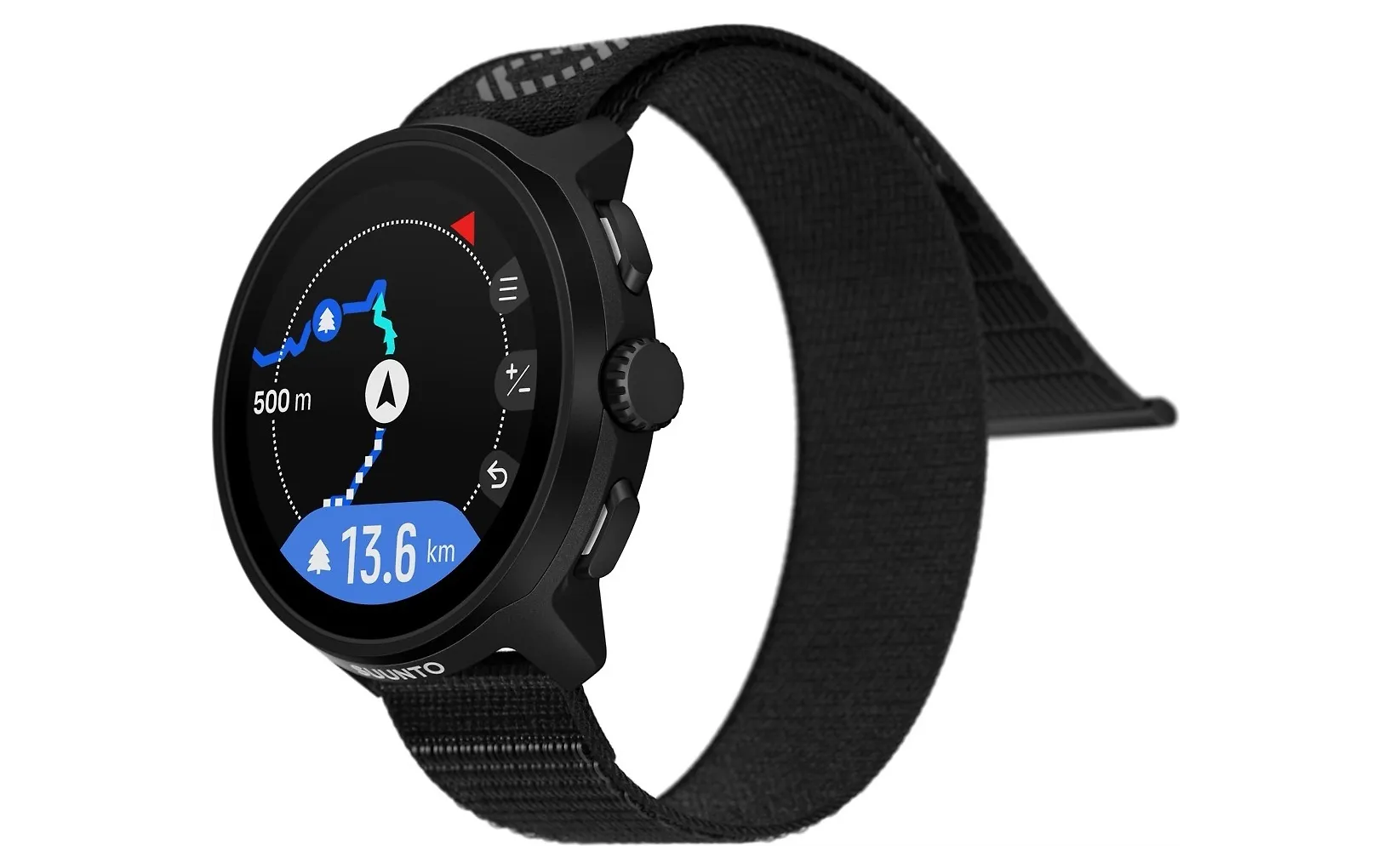 Suunto Run urheilukello, 46 mm, All Black