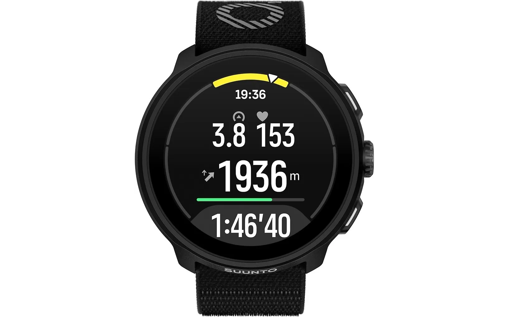 Suunto Run urheilukello, 46 mm, All Black
