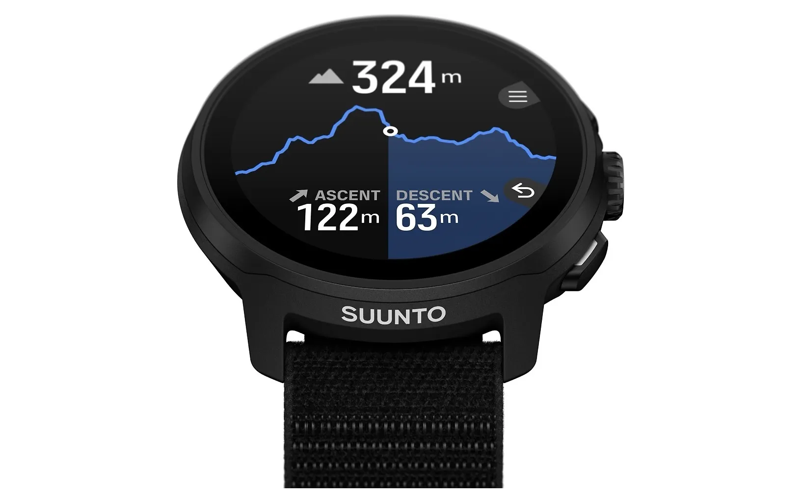 Suunto Run urheilukello, 46 mm, All Black