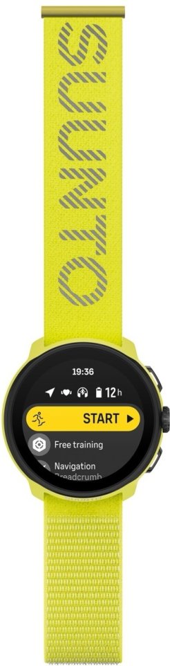 Suunto Run urheilukello, 46 mm, Lime