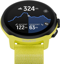 Suunto Run urheilukello, 46 mm, Lime