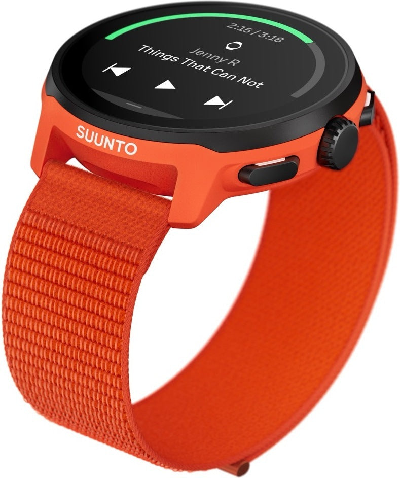 Suunto Run urheilukello, 46 mm, Coral