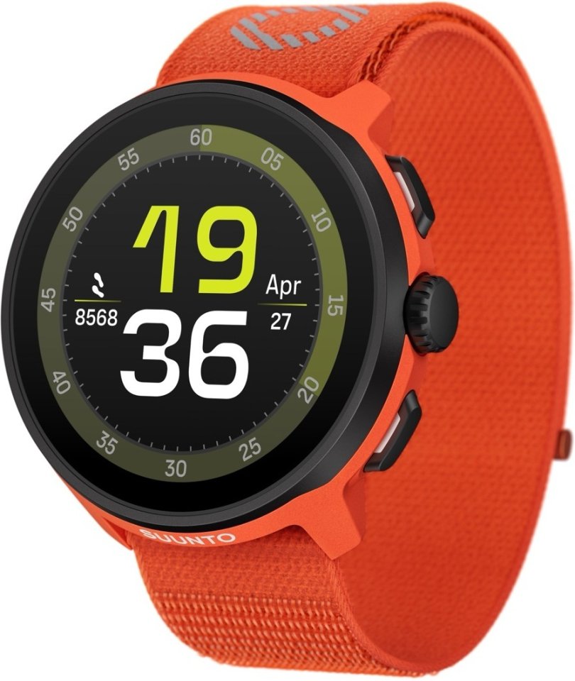Suunto Run urheilukello, 46 mm, Coral