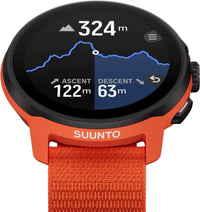 Suunto Run urheilukello, 46 mm, Coral