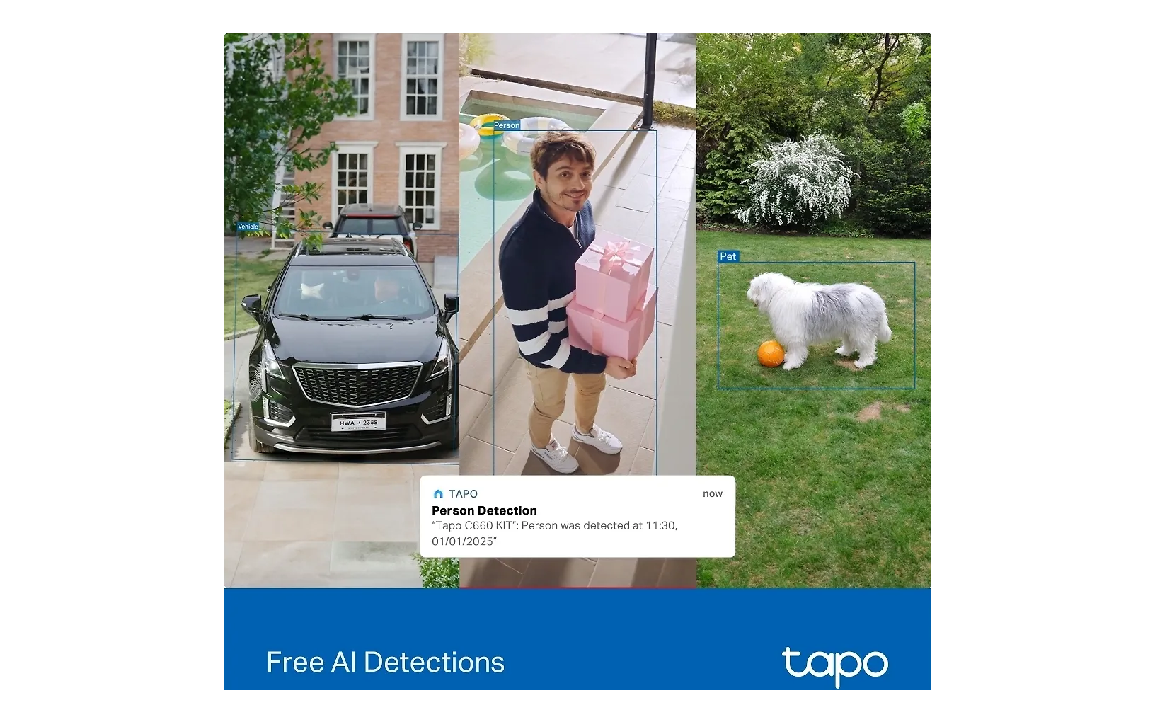TP-Link Tapo C660 Kit 4K valvontakamera ulkokäyttöön