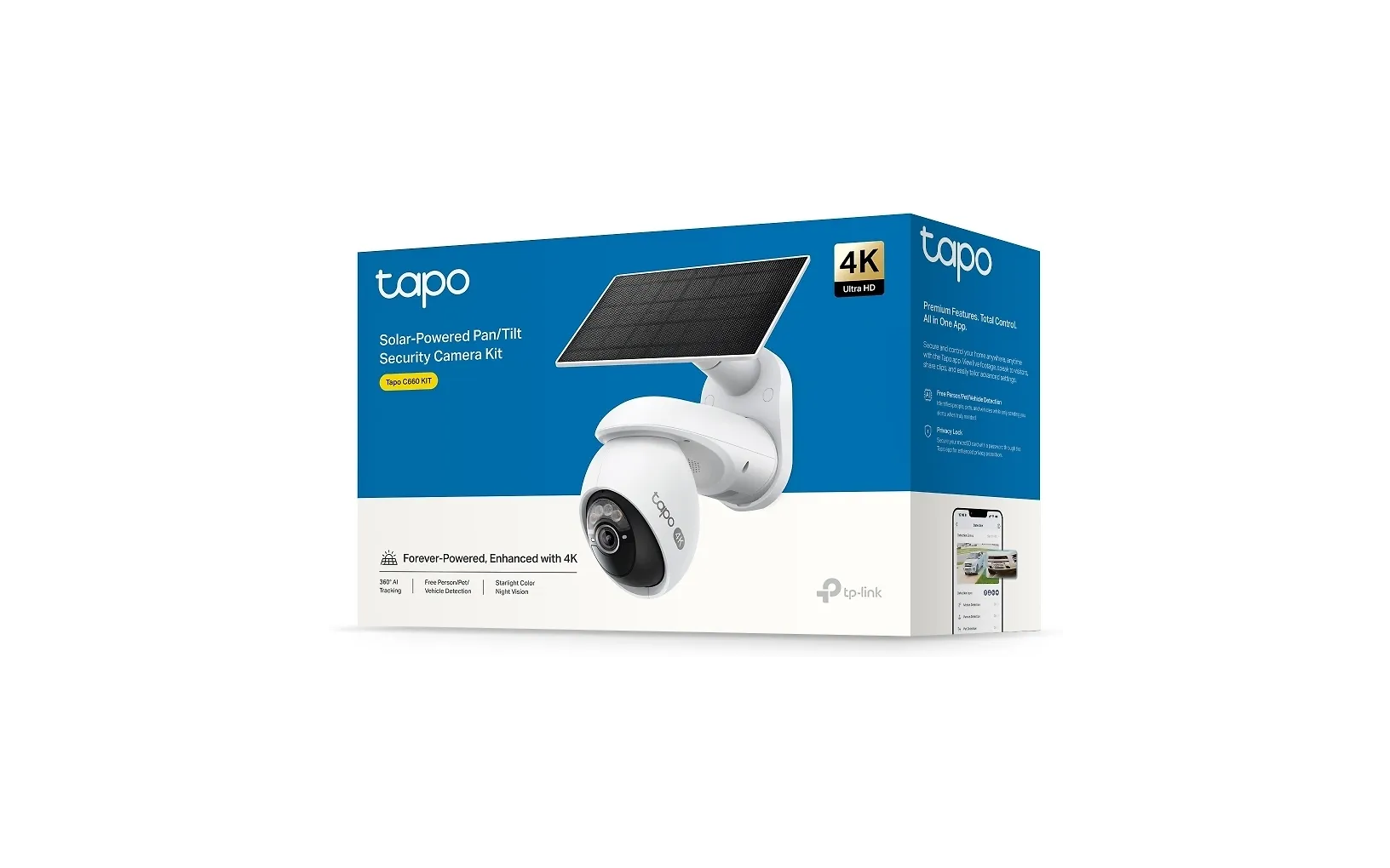 TP-Link Tapo C660 Kit 4K valvontakamera ulkokäyttöön