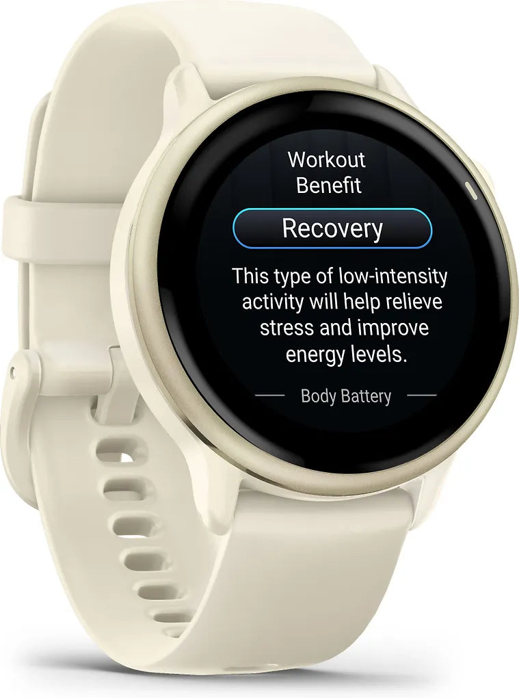 Garmin vivoactive 6 älykello, valkoinen