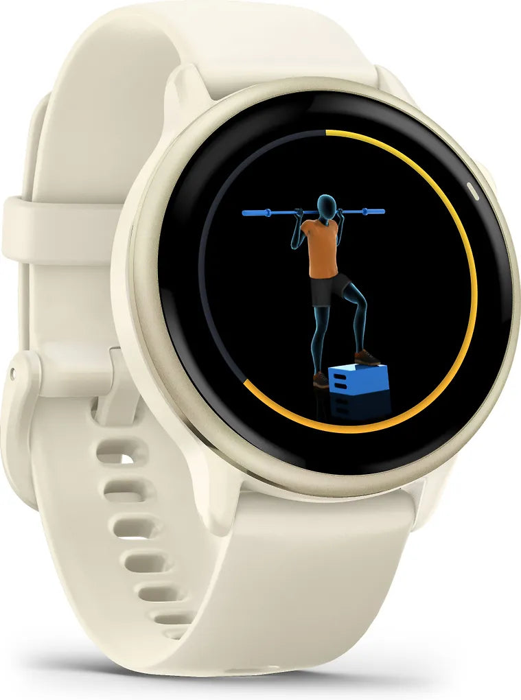 Garmin vivoactive 6 älykello, valkoinen