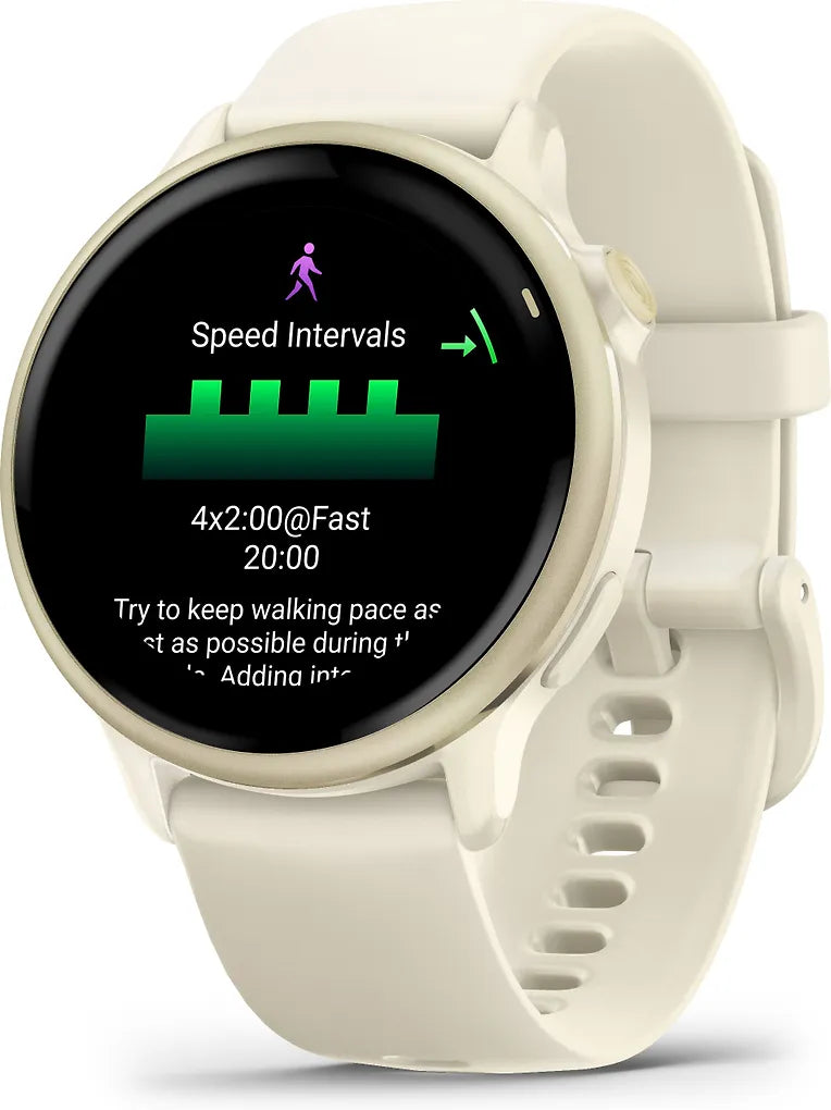 Garmin vivoactive 6 älykello, valkoinen