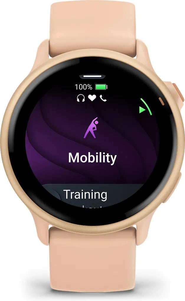 Garmin vivoactive 6 älykello, vaaleanpunainen