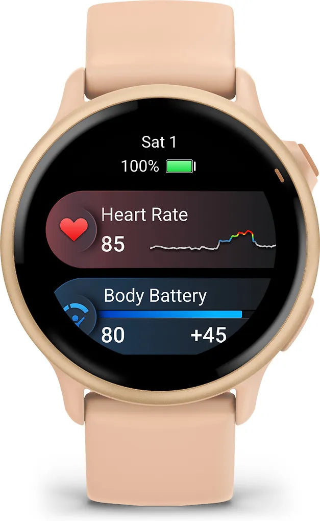 Garmin vivoactive 6 älykello, vaaleanpunainen