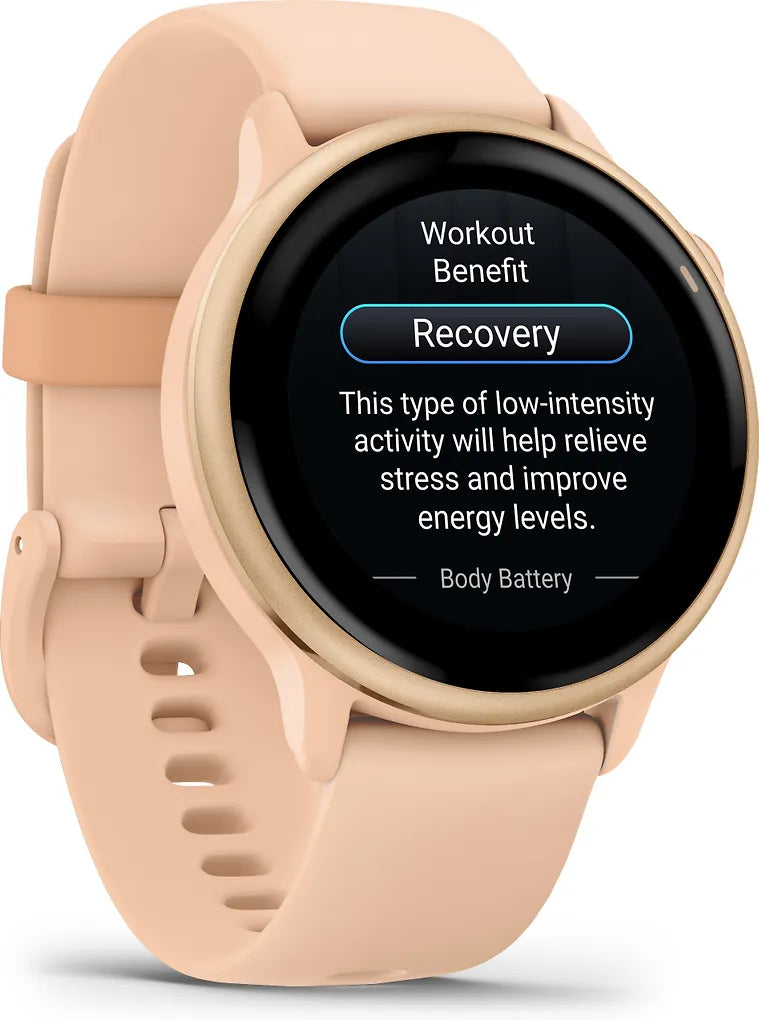 Garmin vivoactive 6 älykello, vaaleanpunainen