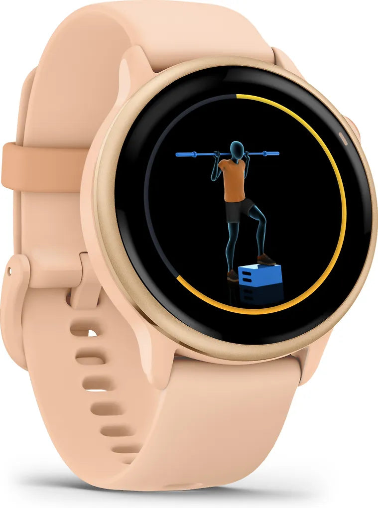 Garmin vivoactive 6 älykello, vaaleanpunainen