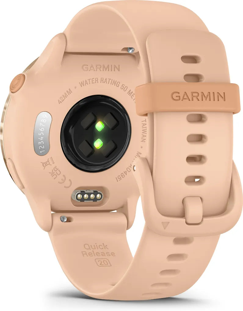 Garmin vivoactive 6 älykello, vaaleanpunainen