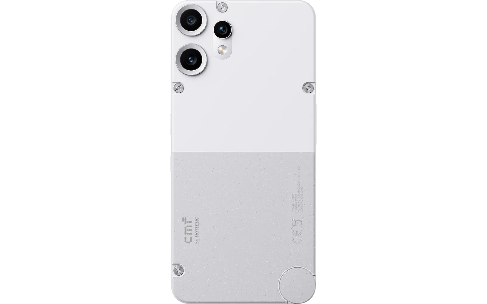 CMF Phone 2 Pro av Nothing 5G-telefon, 128/8 GB, vit