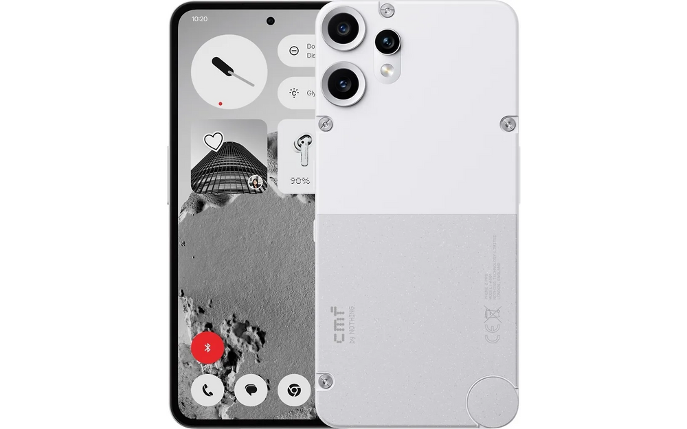 CMF Phone 2 Pro by Nothing 5G puhelin, 128/8 Gt, valkoinen