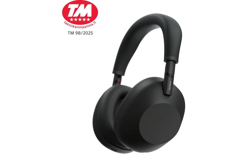 Sony WH-1000XM6 vastamelukuulokkeet, musta