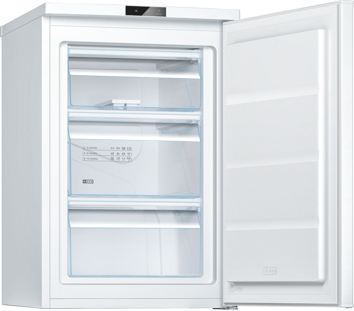 Bosch GTV15NWEB Serie 2 pakastin, valkoinen – kuva 2