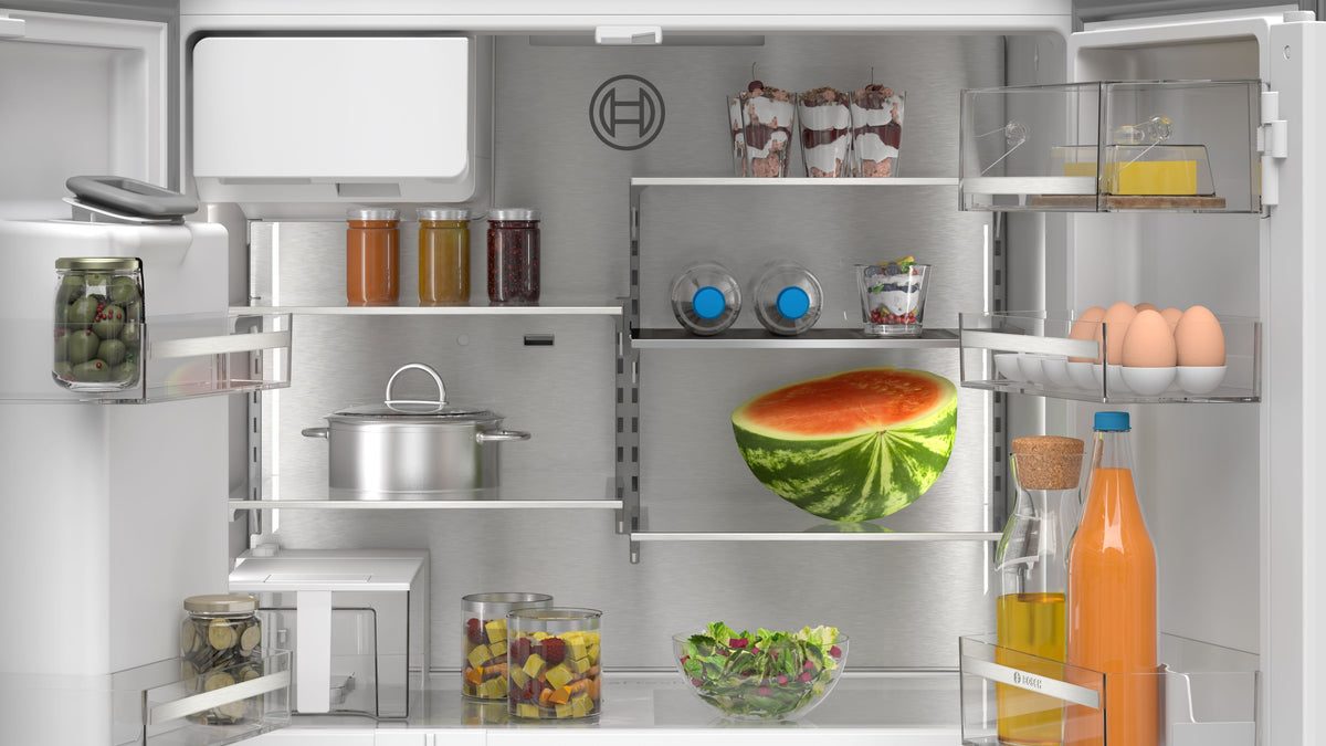 Bosch KFI96APEA Serie 6, French door -jääkaappipakastin, 4 ovea, teräs – kuva 3