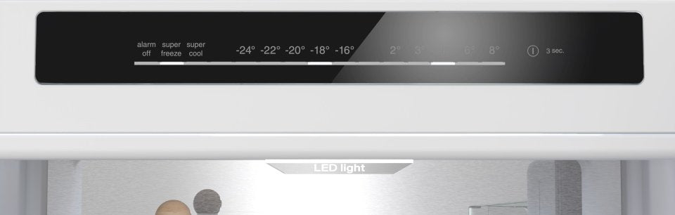 Siemens KG39N4X1F iQ500 jääkaappipakastin, harjattu musta teräs, anti fingerprint, 2m